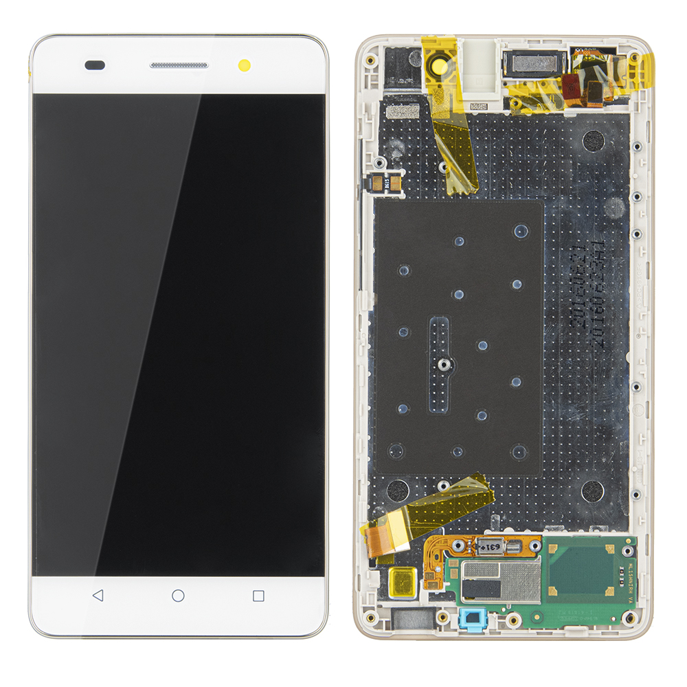 WYŚWIETLACZ LCD DO HUAWEI HONOR 4C Z RAMKĄ BIAŁY 02350GBN ORYGINAŁ SERVICE PACK