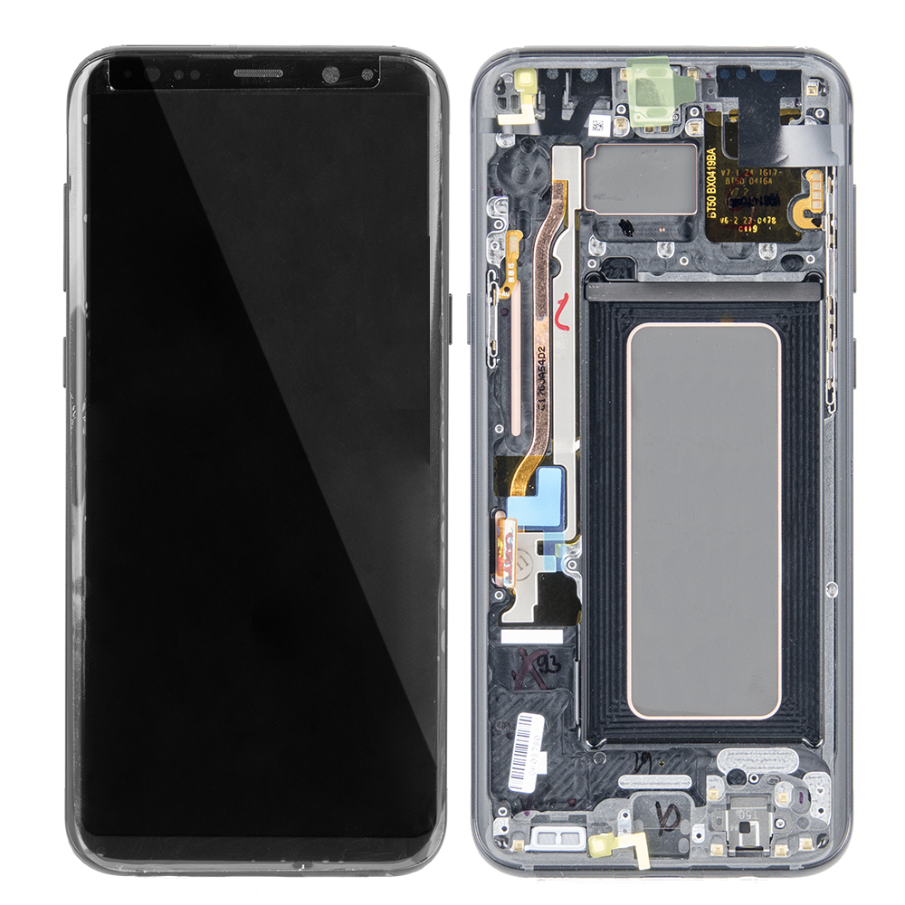 WYŚWIETLACZ LCD DO SAMSUNG G955 GALAXY S8 PLUS CZARNY Z RAMKĄ GH97-20470A GH97-20564A GH97-20565A GH97-20469A ORYGINAŁ SERVICE PACK