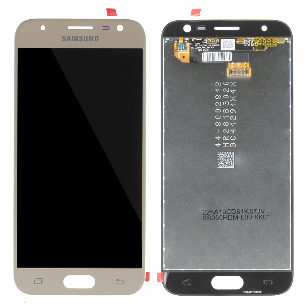 WYŚWIETLACZ LCD DO SAMSUNG J330 GALAXY J3 2017 ZŁOTY GH96-10990A ORYGINAŁ SERVICE PACK