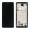 WYŚWIETLACZ LCD + PANEL DOTYKOWY KOMPLET SAMSUNG A725 A726 GALAXY A72 / A72 5G Z RAMKĄ CZARNY [OLED]