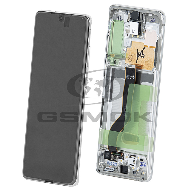 Zdjęcie 3 - WYŚWIETLACZ LCD DO SAMSUNG G985 G986 GALAXY S20 PLUS BIAŁY Z RAMKĄ GH82-22145B GH82-22134B GH82-31441B GH82-31442B GH82-31445B ORYGINAŁ SERVICE PACK Zdjęcie 3 - WYŚWIETLACZ LCD DO SAMSUNG G985 G986 GALAXY S20 PLUS BIAŁY Z RAMKĄ GH82-22145B GH82-22134B GH82-31441B GH82-31442B GH82-31445B ORYGINAŁ SERVICE PACK