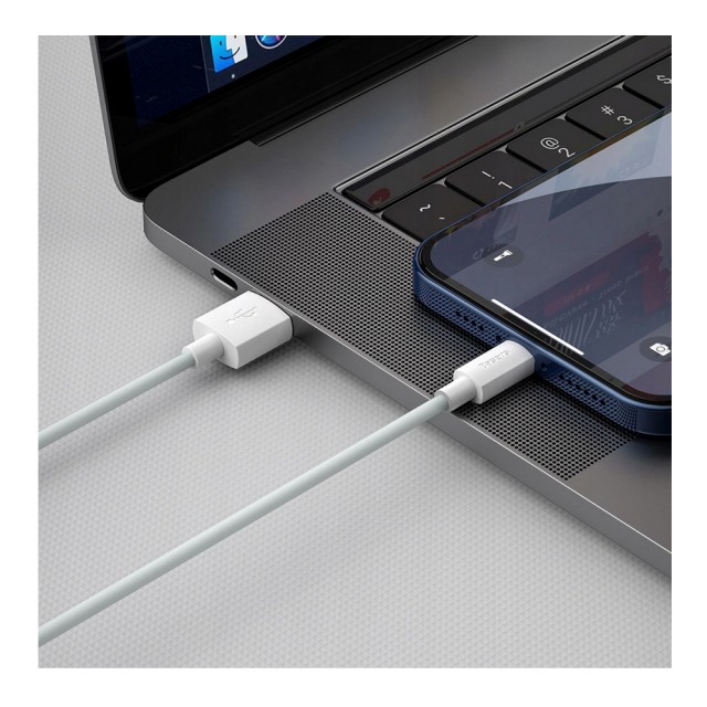 Zdjęcie 4 - KABEL USB USB-C 5A 40W 1.5M BASEUS SIMPLE WISDOM TZCATZJ-02 BIAŁY 2 SZTUKI Zdjęcie 4 - KABEL USB USB-C 5A 40W 1.5M BASEUS SIMPLE WISDOM TZCATZJ-02 BIAŁY 2 SZTUKI