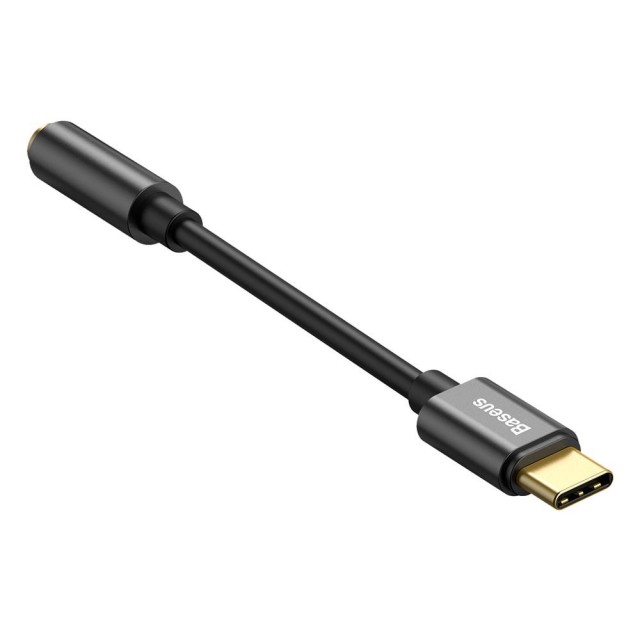 Zdjęcie 5 - ADAPTER AUDIO USB-C DO MINIJACK 3.5MM BASEUS L54 CATL54-01 CZARNY Zdjęcie 5 - ADAPTER AUDIO USB-C DO MINIJACK 3.5MM BASEUS L54 CATL54-01 CZARNY