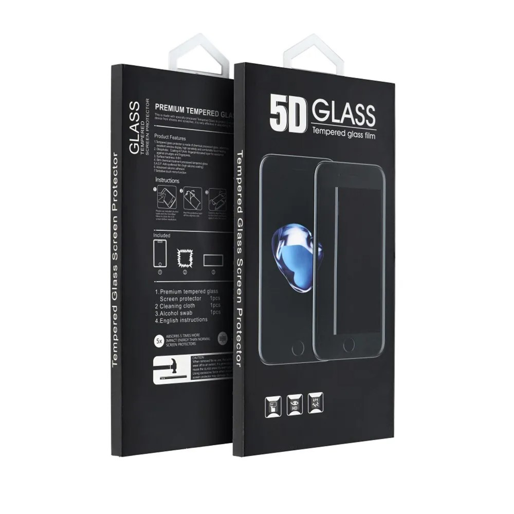 Zdjęcie 2 - IPHONE 12 / 12 PRO - SZKŁO HARTOWANE 0.3MM 5D CZARNE Zdjęcie 2 - IPHONE 12 / 12 PRO - SZKŁO HARTOWANE 0.3MM 5D CZARNE