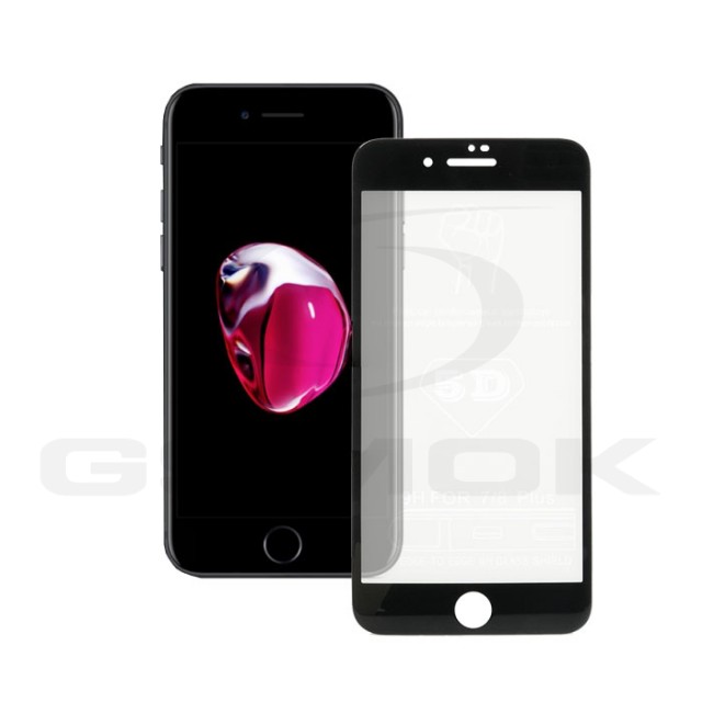 Zdjęcie 3 - IPHONE 7 / 8 / SE 2020 - SZKŁO HARTOWANE 0.3MM 5D CZARNE Zdjęcie 3 - IPHONE 7 / 8 / SE 2020 - SZKŁO HARTOWANE 0.3MM 5D CZARNE