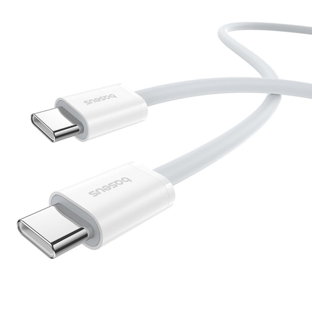Zdjęcie 3 - KABEL USB-C DO USB-C 30W 2M BASEUS SUPERIOR SERIES 2 BIAŁY Zdjęcie 3 - KABEL USB-C DO USB-C 30W 2M BASEUS SUPERIOR SERIES 2 BIAŁY