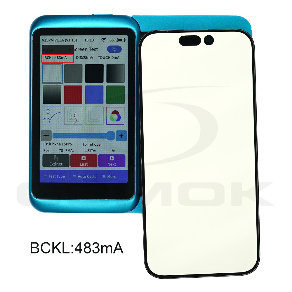 Zdjęcie 4 - WYŚWIETLACZ LCD DO APPLE IPHONE 15 PRO REGENEROWANY DIAGNOSABLE Zdjęcie 4 - WYŚWIETLACZ LCD DO APPLE IPHONE 15 PRO REGENEROWANY DIAGNOSABLE