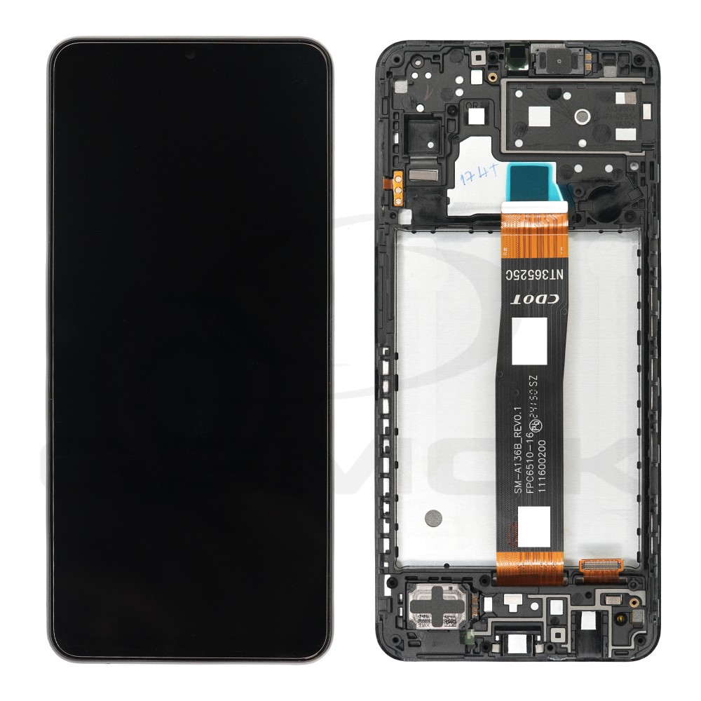 Zdjęcie 1 - WYŚWIETLACZ LCD DO SAMSUNG A136 5G 2022 GALAXY A13 Z RAMKĄ GH82-29077A GH82-29078A ORYGINAŁ SERVICE PACK Zdjęcie 1 - WYŚWIETLACZ LCD DO SAMSUNG A136 5G 2022 GALAXY A13 Z RAMKĄ GH82-29077A GH82-29078A ORYGINAŁ SERVICE PACK