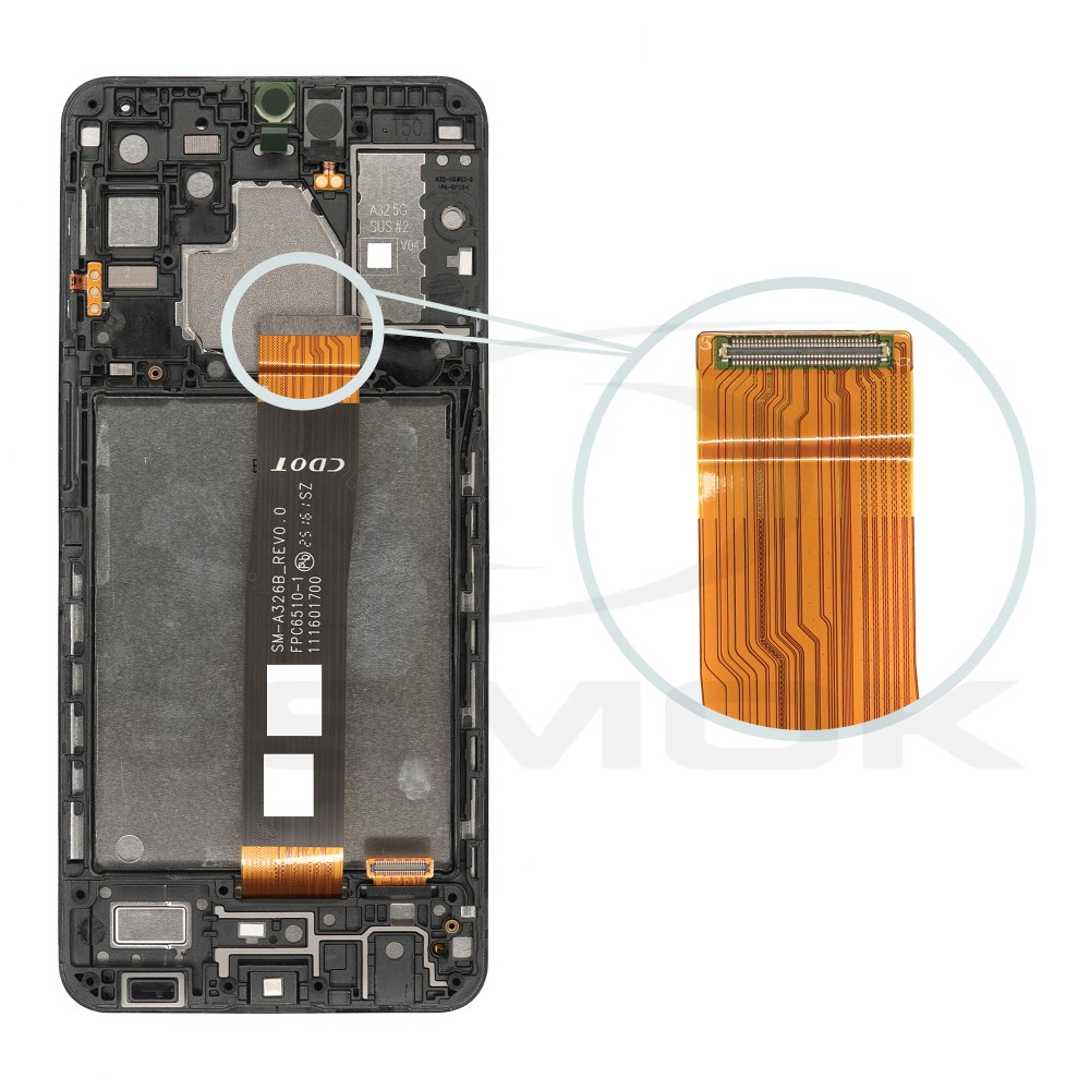 Zdjęcie 4 - WYŚWIETLACZ LCD DO SAMSUNG A326 GALAXY A32 5G Z RAMKĄ GH82-25121A GH82-25122A ORYGINAŁ SERVICE PACK Zdjęcie 4 - WYŚWIETLACZ LCD DO SAMSUNG A326 GALAXY A32 5G Z RAMKĄ GH82-25121A GH82-25122A ORYGINAŁ SERVICE PACK