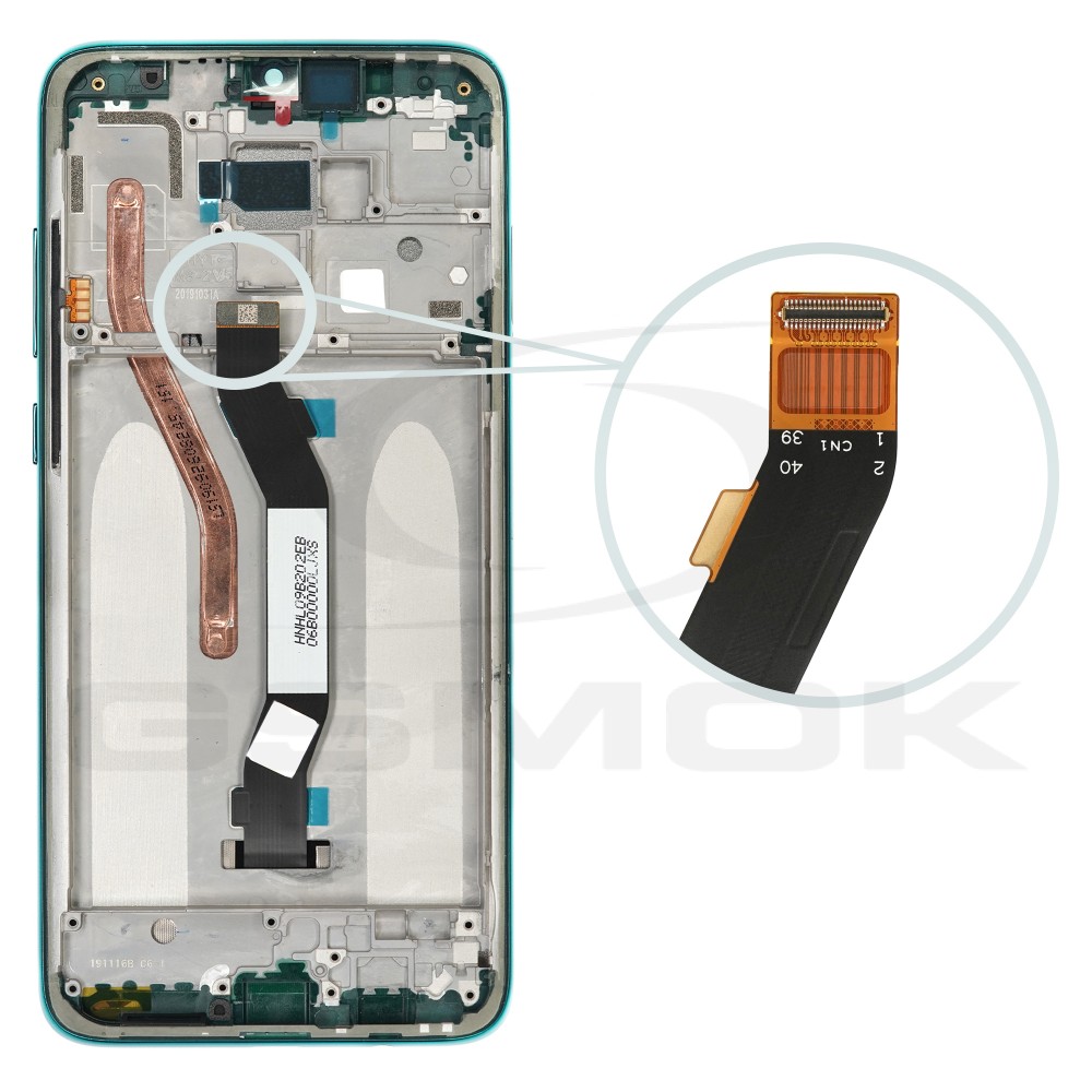 Zdjęcie 5 - WYŚWIETLACZ LCD DO XIAOMI REDMI NOTE 8 PRO Z RAMKĄ ZIELONY 56000400G700 56000C00G700 ORYGINAŁ SERVICE PACK Zdjęcie 5 - WYŚWIETLACZ LCD DO XIAOMI REDMI NOTE 8 PRO Z RAMKĄ ZIELONY 56000400G700 56000C00G700 ORYGINAŁ SERVICE PACK