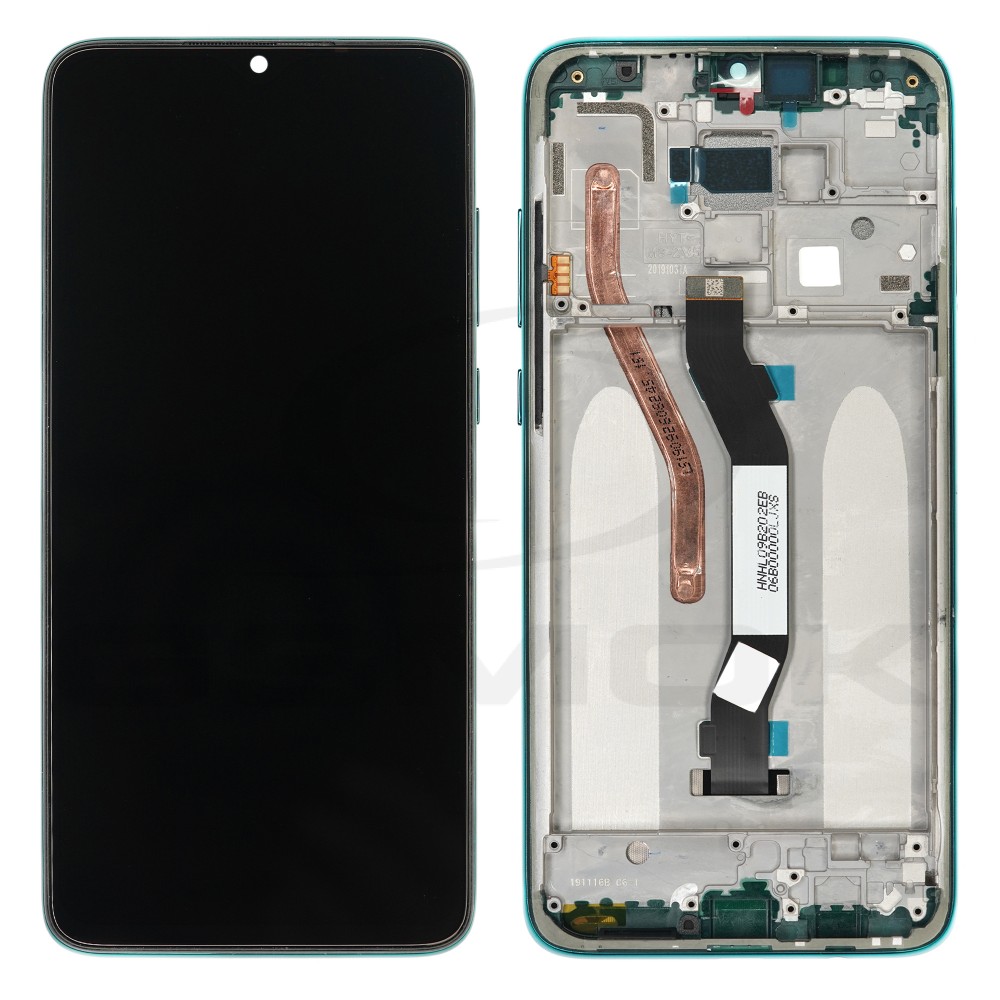 Zdjęcie 1 - WYŚWIETLACZ LCD DO XIAOMI REDMI NOTE 8 PRO Z RAMKĄ ZIELONY 56000400G700 56000C00G700 ORYGINAŁ SERVICE PACK Zdjęcie 1 - WYŚWIETLACZ LCD DO XIAOMI REDMI NOTE 8 PRO Z RAMKĄ ZIELONY 56000400G700 56000C00G700 ORYGINAŁ SERVICE PACK
