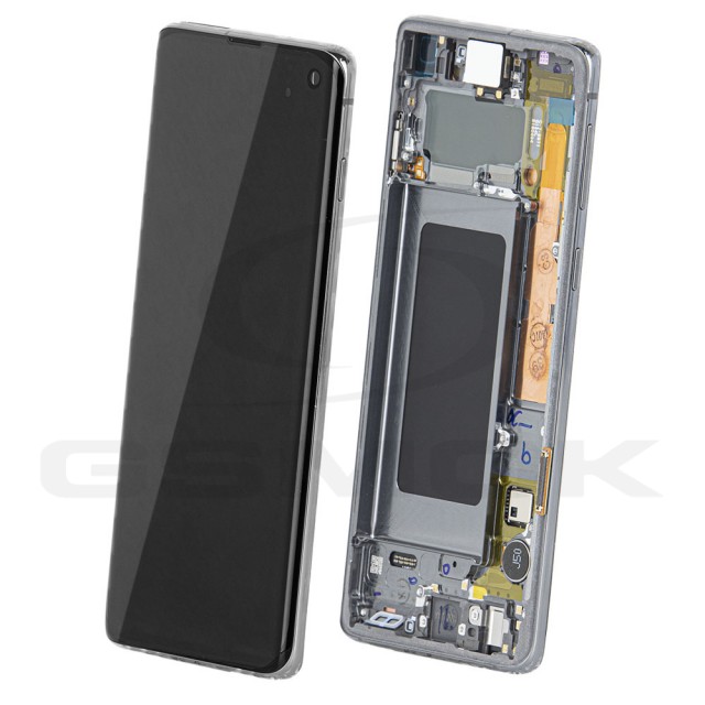 Zdjęcie 2 - WYŚWIETLACZ LCD DO SAMSUNG G973 GALAXY S10 CZARNY Z RAMKĄ GH82-18850A, GH82-18860A, GH82-18835A, GH82-18839A ORYGINAŁ SERVICE PACK Zdjęcie 2 - WYŚWIETLACZ LCD DO SAMSUNG G973 GALAXY S10 CZARNY Z RAMKĄ GH82-18850A, GH82-18860A, GH82-18835A, GH82-18839A ORYGINAŁ SERVICE PACK