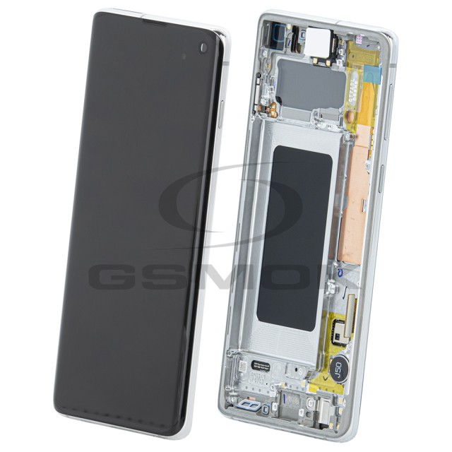 Zdjęcie 3 - WYŚWIETLACZ LCD DO SAMSUNG G973 GALAXY S10 SREBRNY Z RAMKĄ GH82-18850G GH82-18835G GH82-18860G ORYGINAŁ SERVICE PACK Zdjęcie 3 - WYŚWIETLACZ LCD DO SAMSUNG G973 GALAXY S10 SREBRNY Z RAMKĄ GH82-18850G GH82-18835G GH82-18860G ORYGINAŁ SERVICE PACK